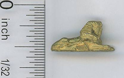 Generic Dollhouse 1:12 Scale Gold Sphinx Statue