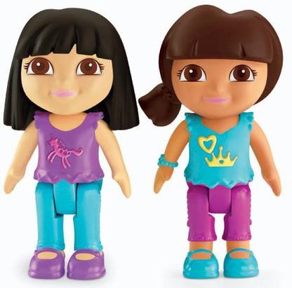 NICKELODEON Fisher-Price Dora The Explorer Dora & Me, Black Hair