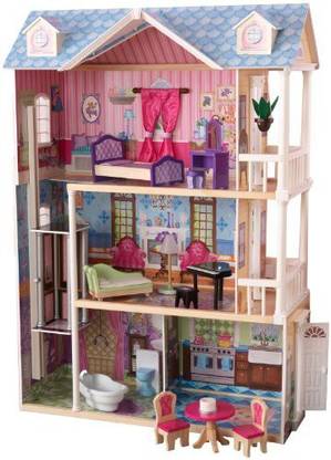 KIDKRAFT �My Dreamy Dollhouse With Furniture