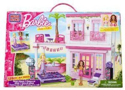 Mega Bloks Block) Barbie Barbie) Beach House Doll Doll Figure Parallel Import)
