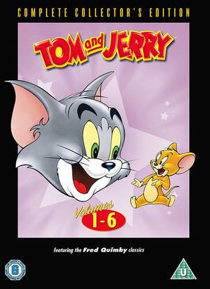 Tom and Jerry - Vol 1 to 6 - Complete Collector's Edition (7-Disc Box Set) (Fully Packaged Import) (Region 2)