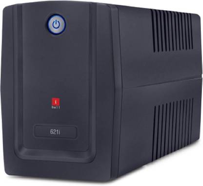 iball UPS Nirantar UPS621i 240 V Line-interactive Tower Model UPS with Overload Protection 3 Outlet Plugs