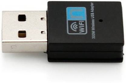 VibeX ® 300Mbps Wifi Wireless-N USB Micro Mini Adapter - Windows XP, Vista, 7, 8; Mac OS X 10.5 Greater; 2.4G 802.11ngb 32-Bit and 64-Bit Compatible High Speed™-Type-045 USB LAN Card