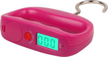 R Dabhi 50kg x 10g LCD Electronic Travel Luggage Hook Weight Scale (WH-A14) Weighing Scale