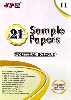 JPH Class 11 Political Science CBSE 21 Sample Paper