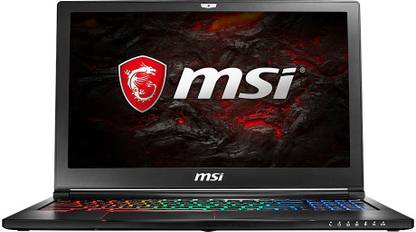 MSI GS Series Intel Core i7 7th Gen 7700HQ - (8 GB/1 TB HDD/Windows 10 Home/2 GB Graphics) GS63 7RD-215IN Laptop