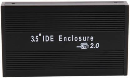 Axcess 3.5" IDE Aluminum HDD Hard Drive Enclosure USB 2.0 External Case 3.5 inch Shock Resistant Water Proof HDD Enclosure