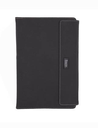 Saco Flip Cover for Tablet DELL XPS 10 (Black, Artificial Leather)
