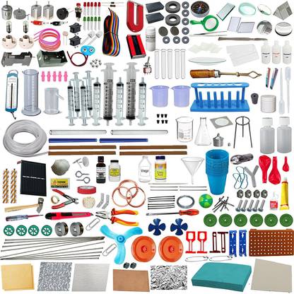 Junior Scientist MY FIRST LAB COLLECTION - PHYSICS- CHEMISTRY - BIOLOGY EXPERIMENTS - STD 5TH TO 10TH - CHILD CAN PERFORM TEXTBOOK EXPERIMENTS