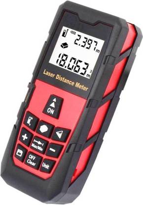 Techtest Laser Distance Measure 131ft 40m Mini Handheld Digital Laser Distance Meter Rangefinder Measurer Tape Diastimeter with LCD Backlight Red Laser Distance Measure 131ft 40m Mini Handheld Digital Laser Distance Meter Rangefinder Measurer Tape Diastimeter with LCD Backlight Red Non-magnetic Electronic Level