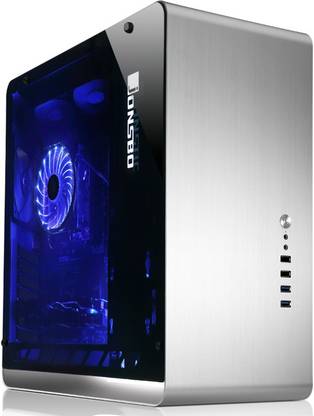 Jonsbo UMX4 SILVER N/A (0 GB RAM/N/A Graphics/64 GB SSD Capacity/Free DOS/N/A GB Graphics Memory) Mini Tower