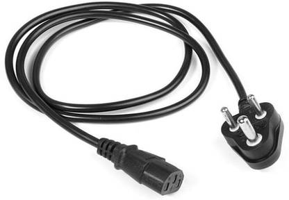 FOX MICRO Power Cord 20 m 3 Pin Power Cord Cable Computer, Monitor, Printer, UPS, PC SMPS (20 Meter )