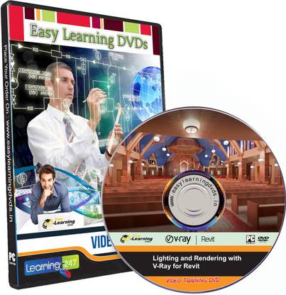 Easy Learning Lighting and Rendering with V-Ray for Revit Video Training Tutorial DVD