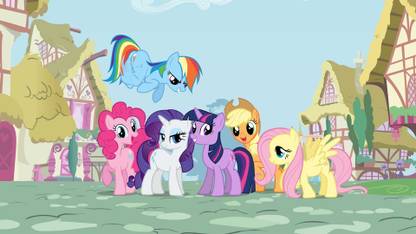 PL-my-little-pony-friendship-is-magic Wall Poster 13*19 inches Matte Finish Paper Print