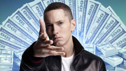 dollar-eminem-money-music Wall Poster Paper Print