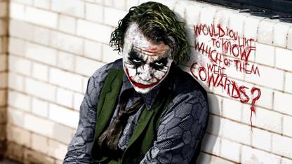 Wall Poster /-batman-the-dark-knight-heath-ledger-the-joker-joker Paper Print