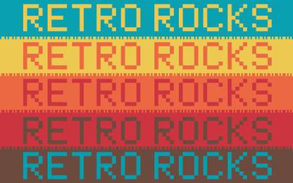 retro-rockss-music-trepat-media-club Wall Poster Paper Print