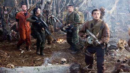Wall Poster a/-predators-movie-screen Paper Print