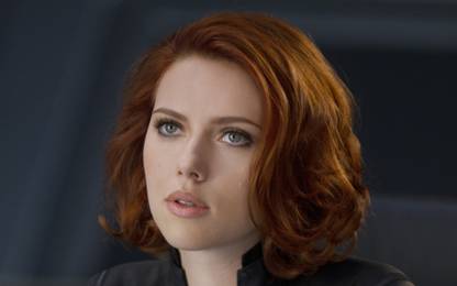 Wall Poster /-actress-black-widow-faces-natasha-romanoff-scarlett-johansson-the-avengers-movie-women Paper Print