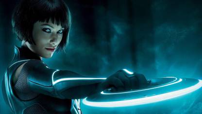 AnanyaDesigns-movies-olivia-wilde-quorra-tron-tron-legacy Wall Poster Paper Print