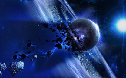 Wall Poster a/wallpaper-widescreen-movie-gravity-background Paper Print