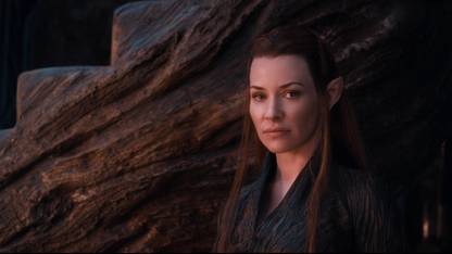 BeLucky -actress-celebrity-evangeline-lilly-movie-redheads-tauriel-the-hobbit-women Wall Poster Paper Print