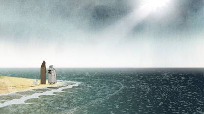 Wall Poster a/background-animated-secret-animation-works-movie-kells-images Paper Print