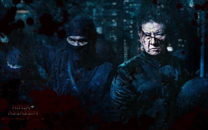 BeLucky ninja-assassin-movie-imagepages-images Wall Poster Paper Print