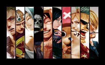 Athahdesigns Anime brook-one-piece-drawings-franky-one-piece-monkey-d-luffy-nami-one-piece-nico-robin-one-piece-roronoa-zoro-sanji-one-piece-tony-tony-chopper-usoppWallpaper Paper Print
