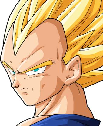 Ananyadesigns Anime vegeta-images Wallposter Paper Print