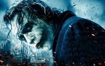 BeLucky -dark-knight-linux-joker-ledger-images-heath-movies Wall Poster Paper Print