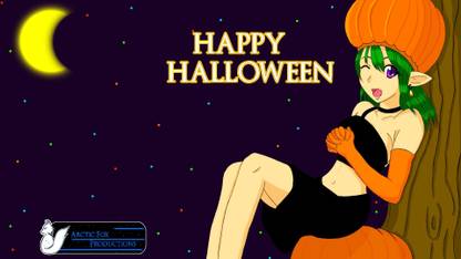 Ananyadesigns Anime share-maker-halloween-little Wallposter Paper Print