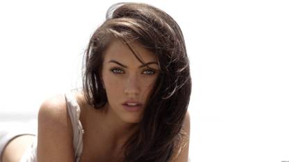 Wall Poster a/megan-fox-actress-sandbox-transformers-images Paper Print
