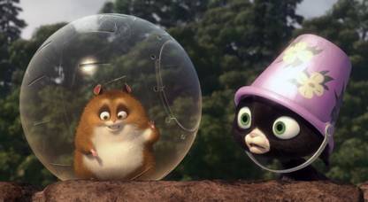 BeLucky rhino-bolt-movie Wall Poster Paper Print