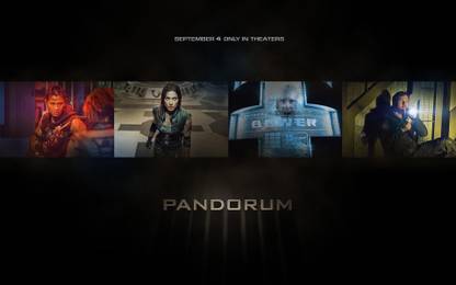 PL -pandorum-movie-trailer Wall Poster 19*13 inches Matte Finish Paper Print