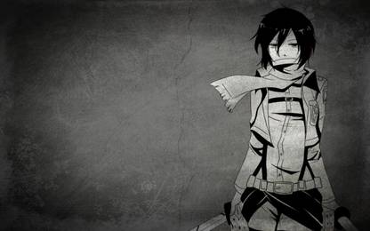 PL Anime mikasa-ackerman-shingeki-no-kyojin Wall Poster 19*13 inches Matte Finish Paper Print