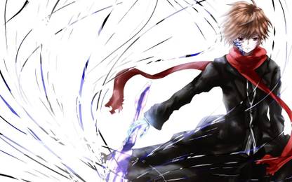 PL Anime emo-boy Wall Poster 19*13 inches Matte Finish Paper Print