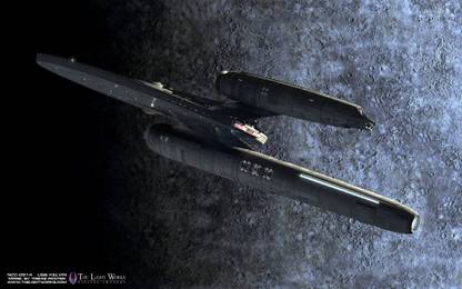 Aabhaas star-trek-kelvin-movies-screen-saver-voyager-widescreen-moon- Wall Poster Paper Print