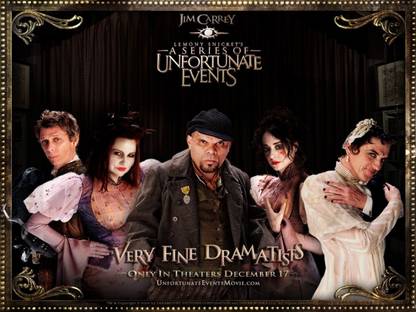 AD -lemony-snickets-a-series-of-unfortunate-events Wall Poster 13*19 inches Paper Print