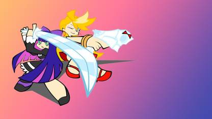 PL Anime panty-amp-stocking-with-garterbelt Wall Poster 19*13 inches Matte Finish Paper Print