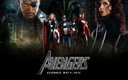 BeLucky -avengers-border-movie- Wall Poster Paper Print
