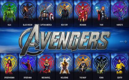 AnanyaDesigns-avengers-memes- Wall Poster Paper Print