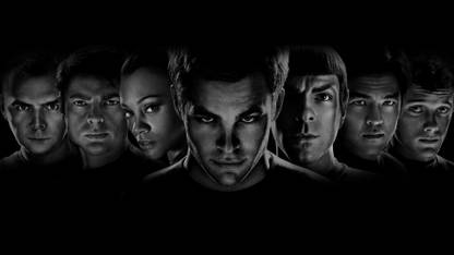 Wall Poster a/star-trek-background-screensaverss-movie-widescreen-voyager Paper Print