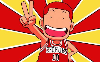 PL Anime hanamichi-sakuragi-slam-dunk Wall Poster 19*13 inches Matte Finish Paper Print