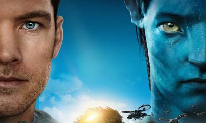 Wall Poster w/jake-sully-avatar-movie Paper Print