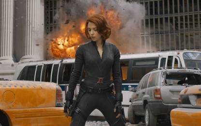 Aabhaas scarlett-johansson-avengers-pictures-movie-images Wall Poster Paper Print