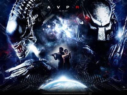 AD -avp-alien-vs Wall Poster 13*19 inches Paper Print