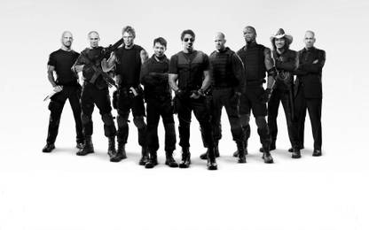 Wall Poster a/jason-statham-mickey-rourke-bruce-willis-crews-terry-austin-steve-actor-couture-randy-sylvester-expendables-goodwp-stallone-lundgren-dolph-images Paper Print