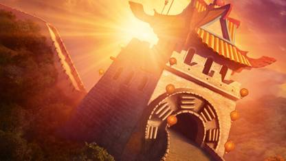Aabhaas china-great-scene-planes-movie-background Wall Poster Paper Print
