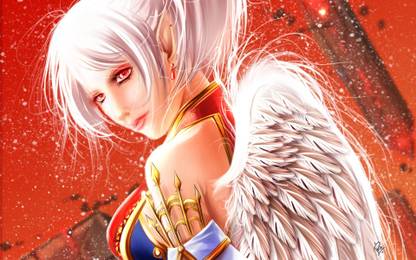 Ananyadesigns Anime angels--quality-images-high-definition Wallposter Paper Print